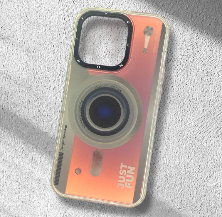 Premium Dual Shade Print Protective Case For iPhone 14 Pro