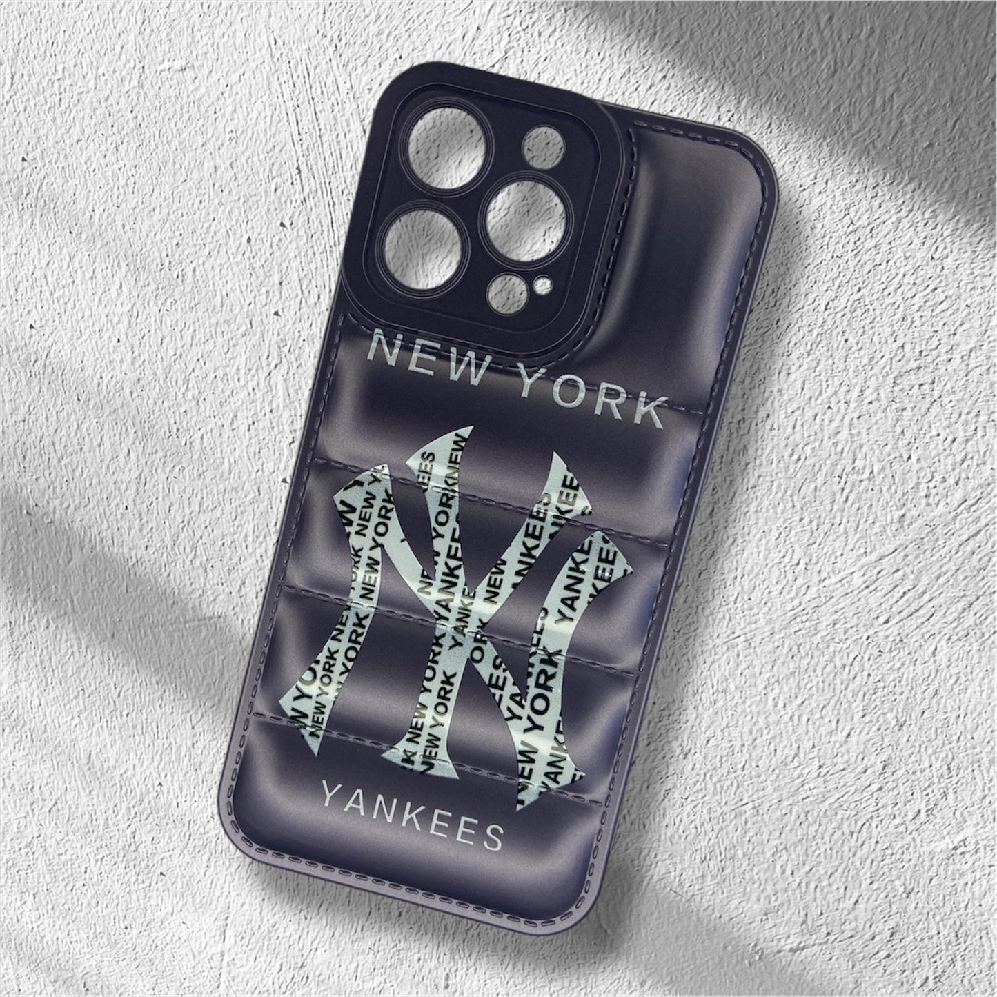 Premium Printed Puff Protective Case For iPhone 13 Pro