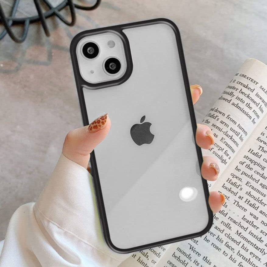 Premium Bumper Transparent Protective Case For iPhone 14 Plus