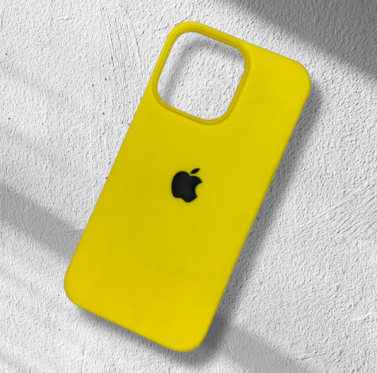 Premium Soft Silicon Logo Case For iPhone 13 Pro Max