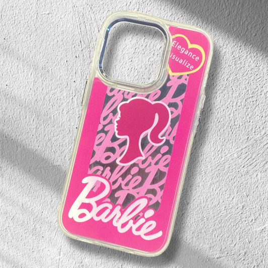Premium Mirror Barbie Case For iPhone 14 Pro