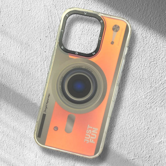 Premium Dual Shade Print Protective Case For iPhone 14 Pro