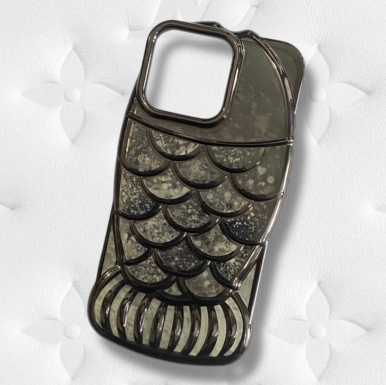 Premium Transparent Fish Cut Protective Case For iPhone 14 Pro Max