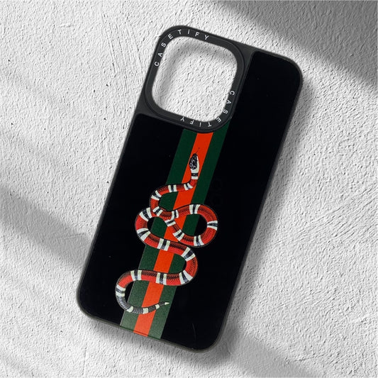 Premium Print Protective Snake Case For iPhone 13 Pro