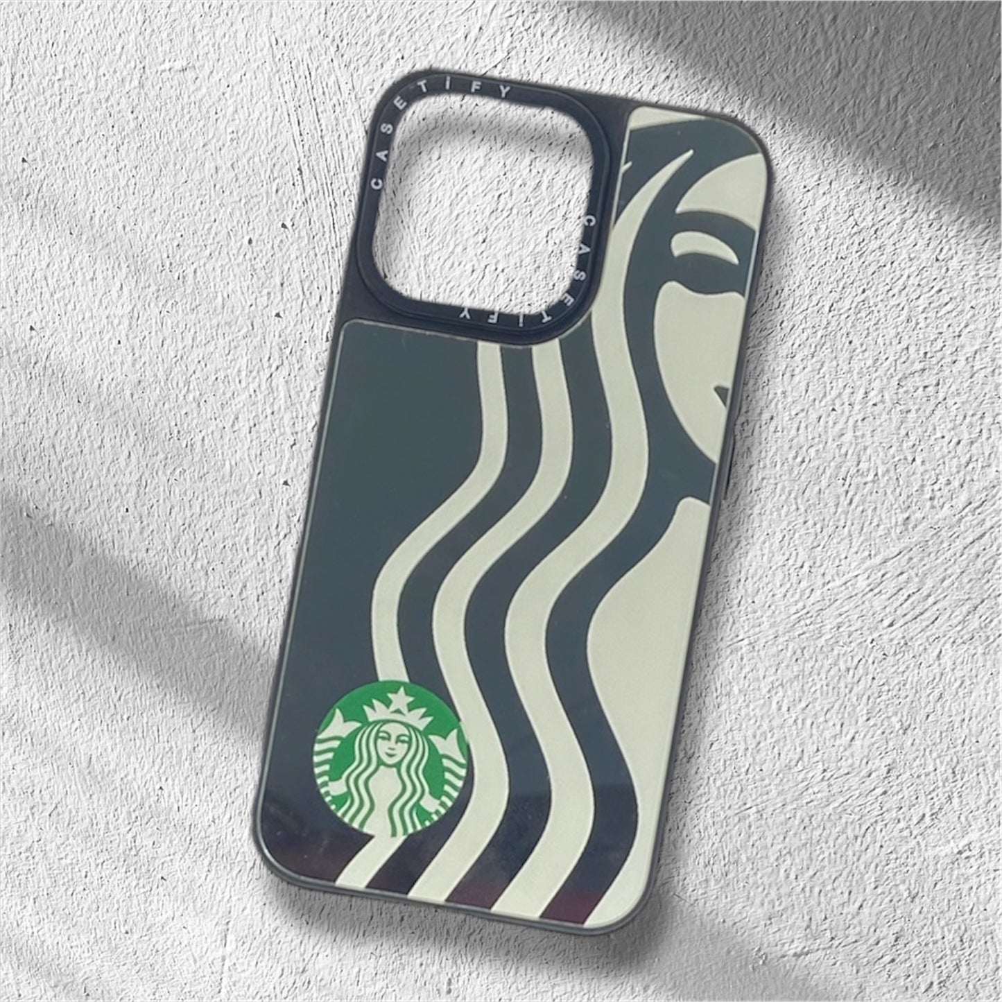 Premium Mirror Starbucks Protective Case For iPhone 13 Pro Max