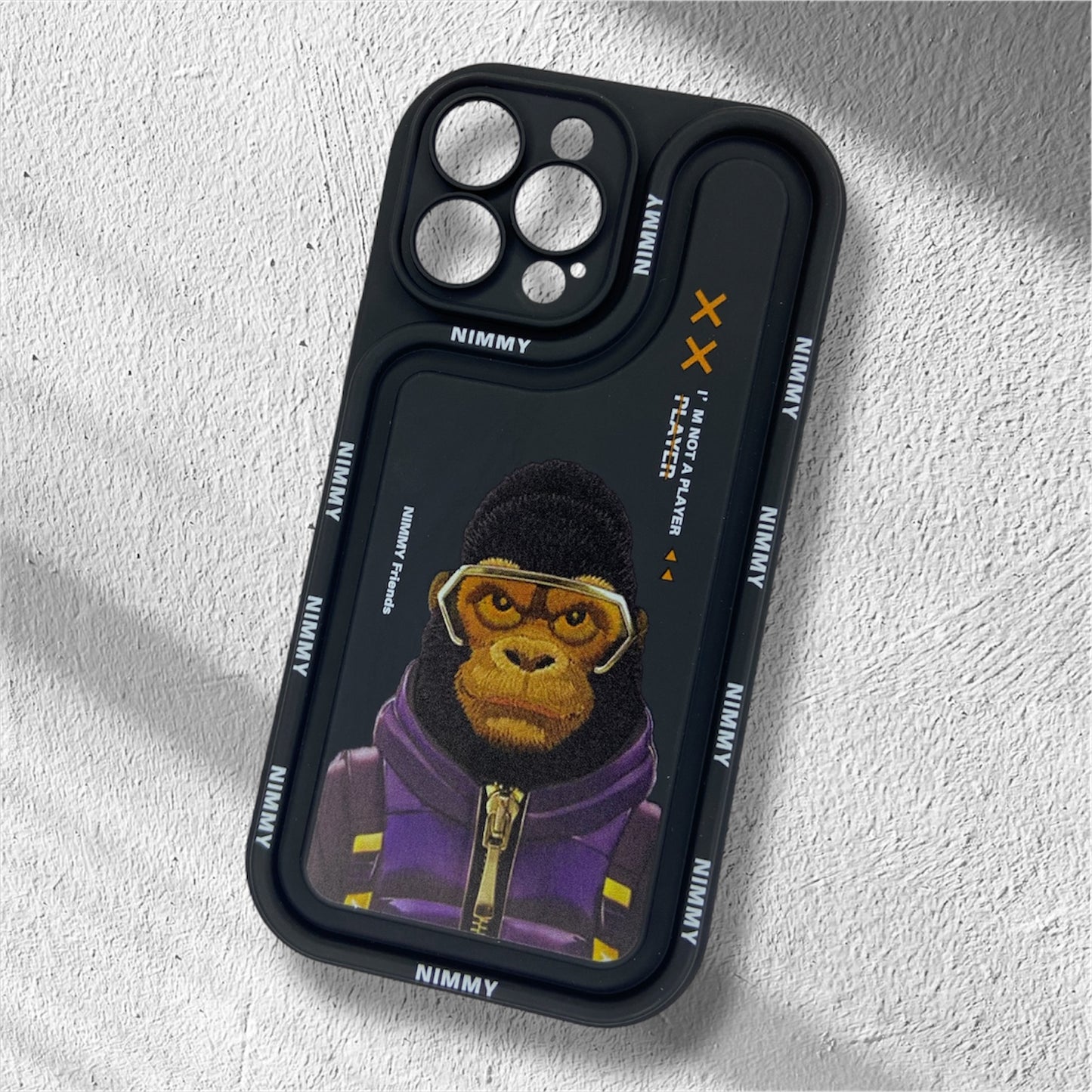 Premium Printed Silicon With Camera Protection Protective Case For iPhone 13 Pro Max