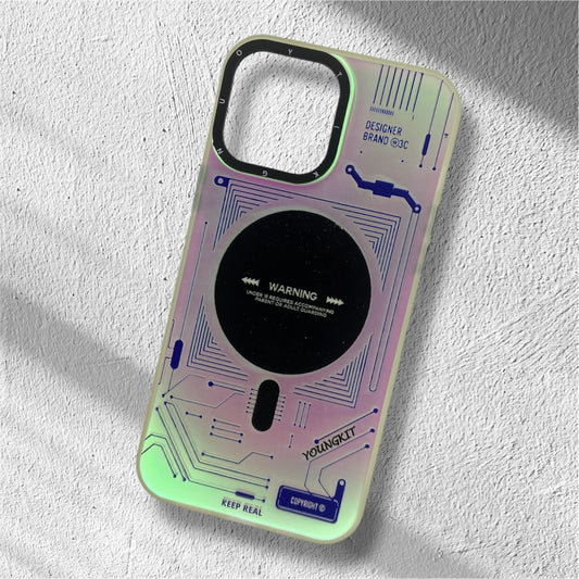 Premium Dual Shade Print Protective Case For iPhone 13 Pro Max