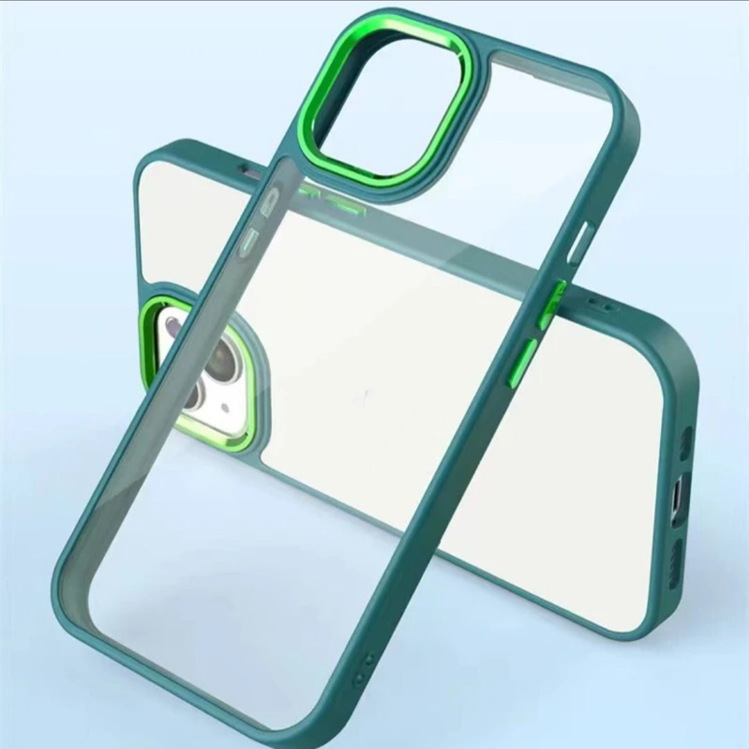 Premium Side Soft Colour Back Hard Protective Case For iPhone 13 Pro Max