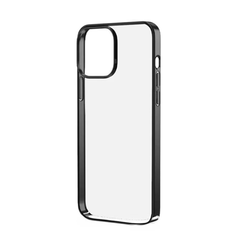 Premium Side Crome Back Transparent Case for iPhone 13 Pro