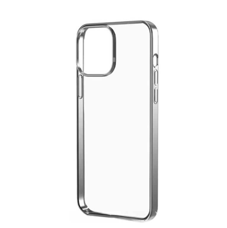 Premium Side Crome Back Transparent Case for iPhone 13 Pro