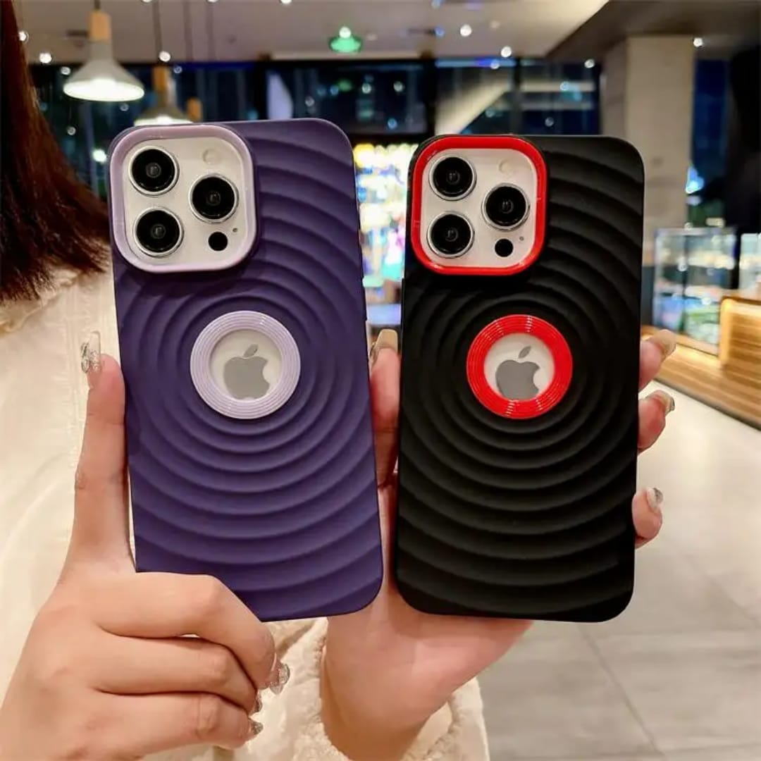 Premium Silicon Designer Protective Case With Logo Cut For iPhone 16
