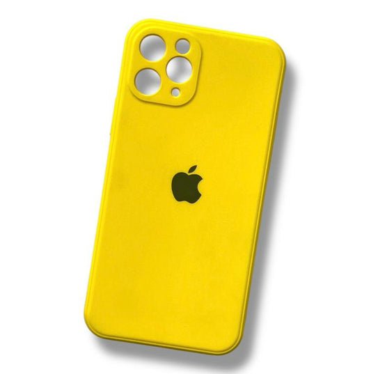 Premium Soft Silicon Logo Protective Case With Camera Protection For iPhone 11 pro