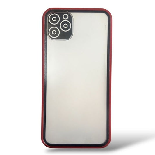 Premium Side Colour Transparent Protective Case For iPhone 11 Pro Max