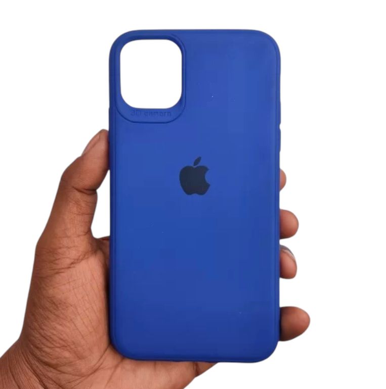 Premium Soft Silicon Logo Protective Case For iPhone 11 Pro