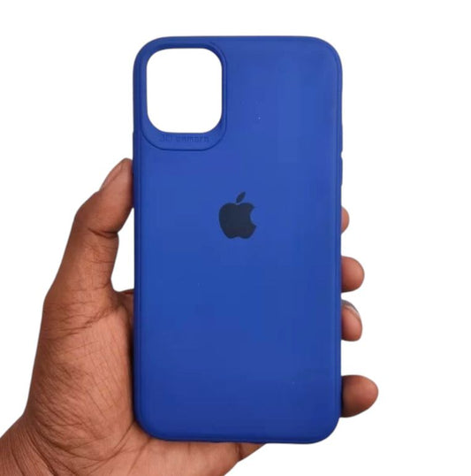 Premium Soft Silicon Logo Protective Case For iPhone 11 Pro