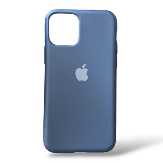 Premium Soft Silicon Matte Logo Protective Case For iPhone 11 Pro