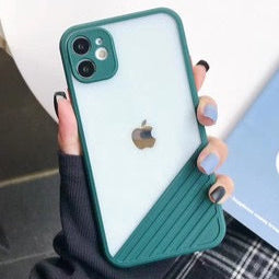 Premium Silicon Transparent Protective Case With Camera Protection For iPhone 11