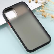 Premium Smoke Matte Protective Case For iPhone 12/12 Pro Max
