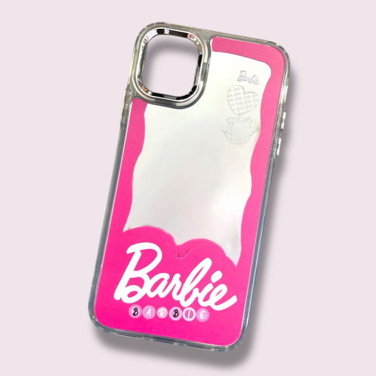 Premium Mirror Printed Barbie Protective Case For iPhone 12/12 Pro