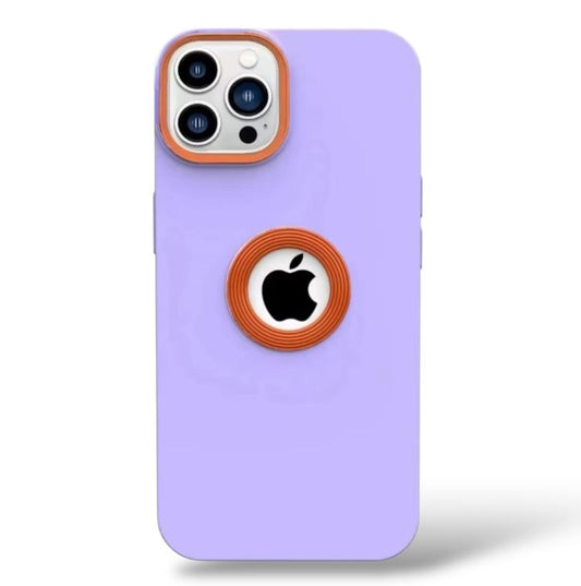 Premium Soft Silicon Logo Cut Protective Case For iPhone 12/12 Pro