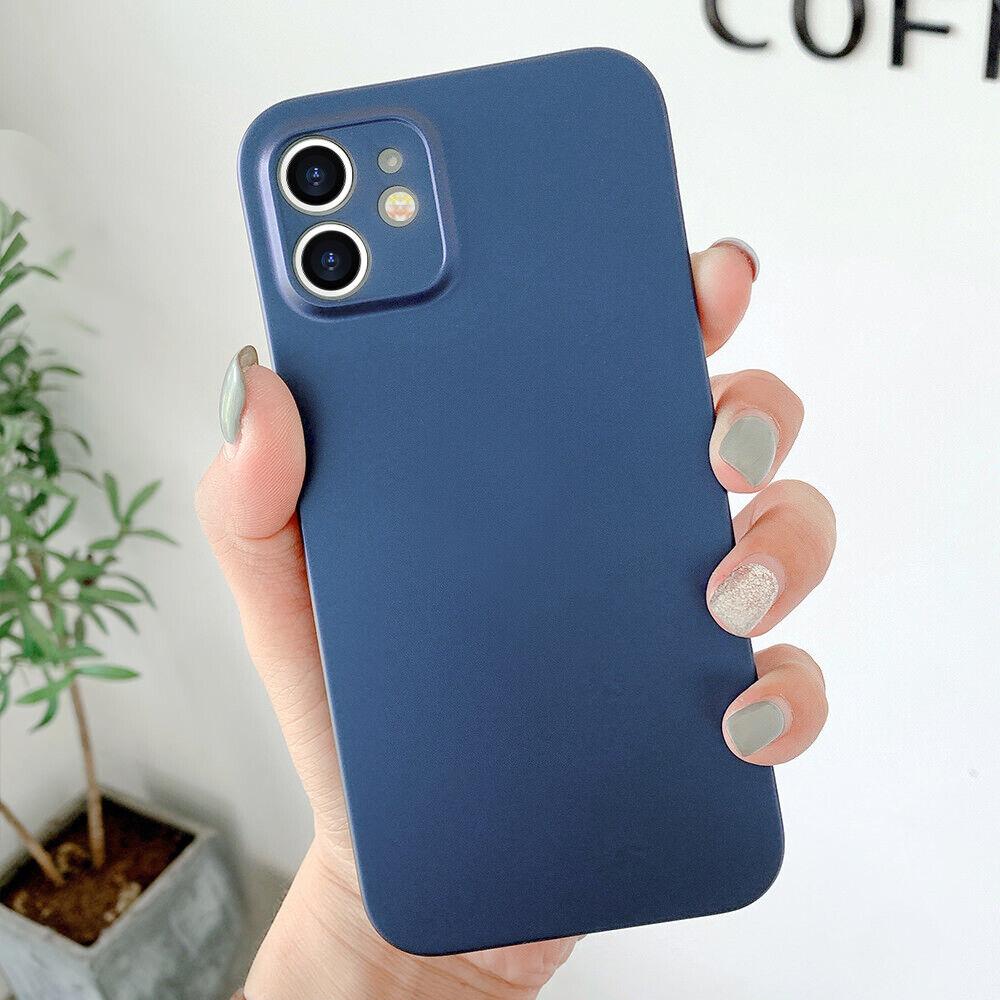 Premium Matte Protective Case With Camera Protection For iPhone 12 Mini