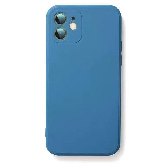 Premium Soft Silicon Protective Case With Camera Protection For iPhone 12