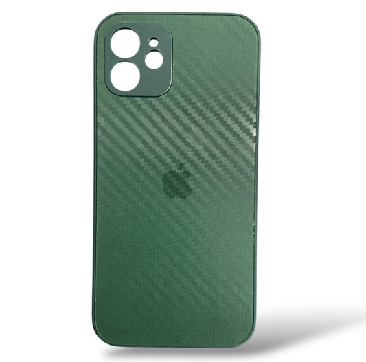 Premium Carbon Fiber Protective Case With Camera Protection For iPhone 12