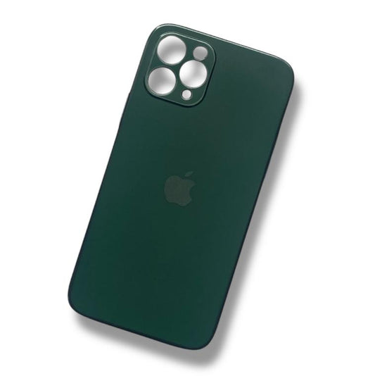 Premium Soft Silicon Matte Logo Protective Case With Camera Protection For iPhone 12