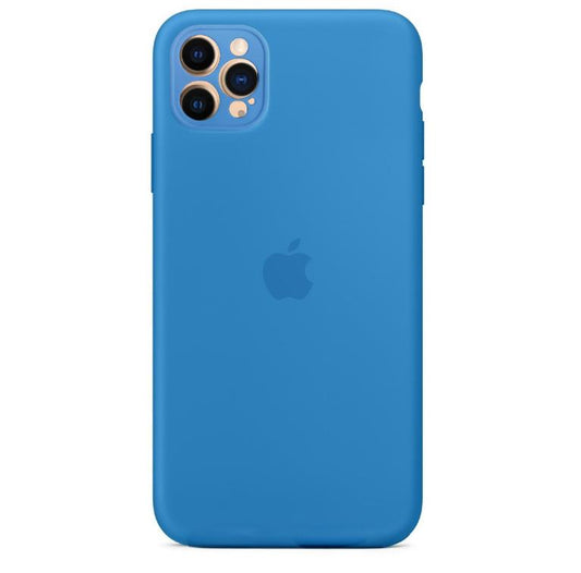 Premium Silicon Logo Protective Case With Camera Protection For iPhone 12 Pro Max