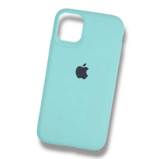 Premium Soft Silicon Logo Protective Case For iPhone 12 Pro Max