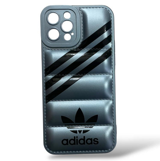 Premium Printed Puff Protective Case With Camera Protection For 11 Pro Max