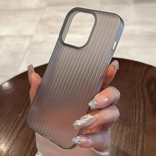 Premium Soft Silicon Smoke Matte Protective Case For iPhone 15 Pro
