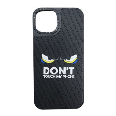 Premium Silicon Embossed Protective Case For iPhone 15 Plus