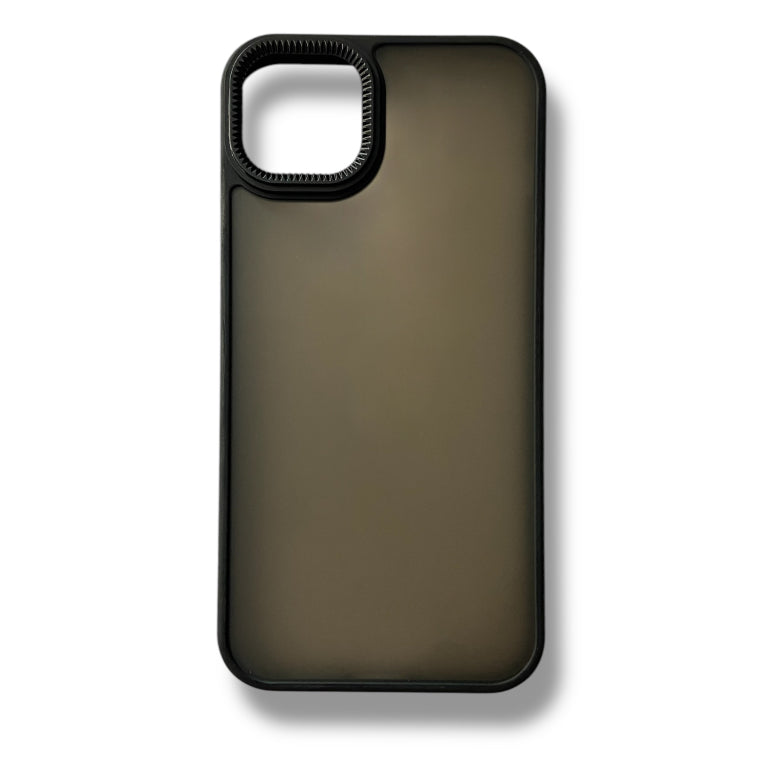 Premium Smoke Matte Protective Case For iPhone 15 Plus
