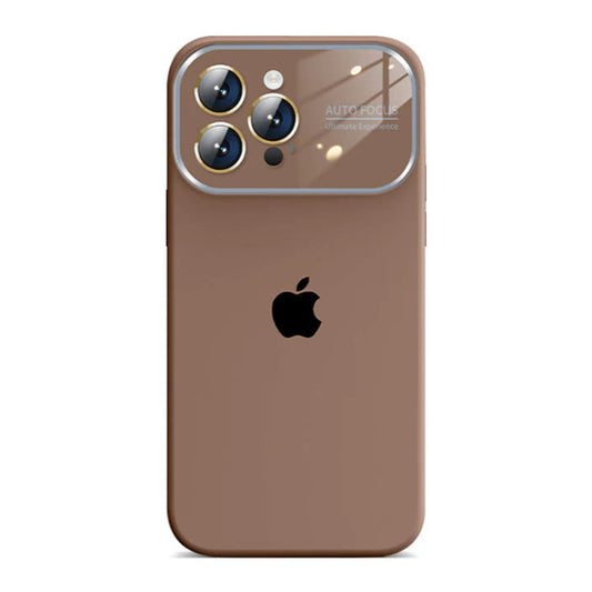 Premium Silicon Auto Focus Protective Case For iPhone 15 Pro Max