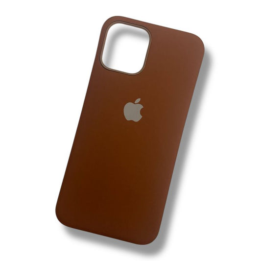 Premium Soft Matte Protective Case With Logo For iPhone 12 Pro Max