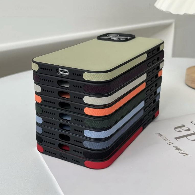Premium Denim Fabric Logo Protective Case For iPhone XR