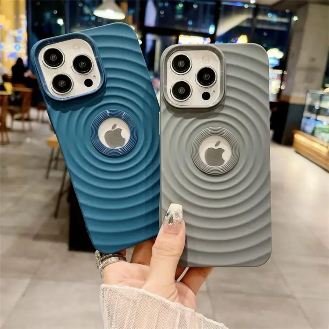 Premium Silicon Designer Protective Case With Logo Cut For iPhone 16