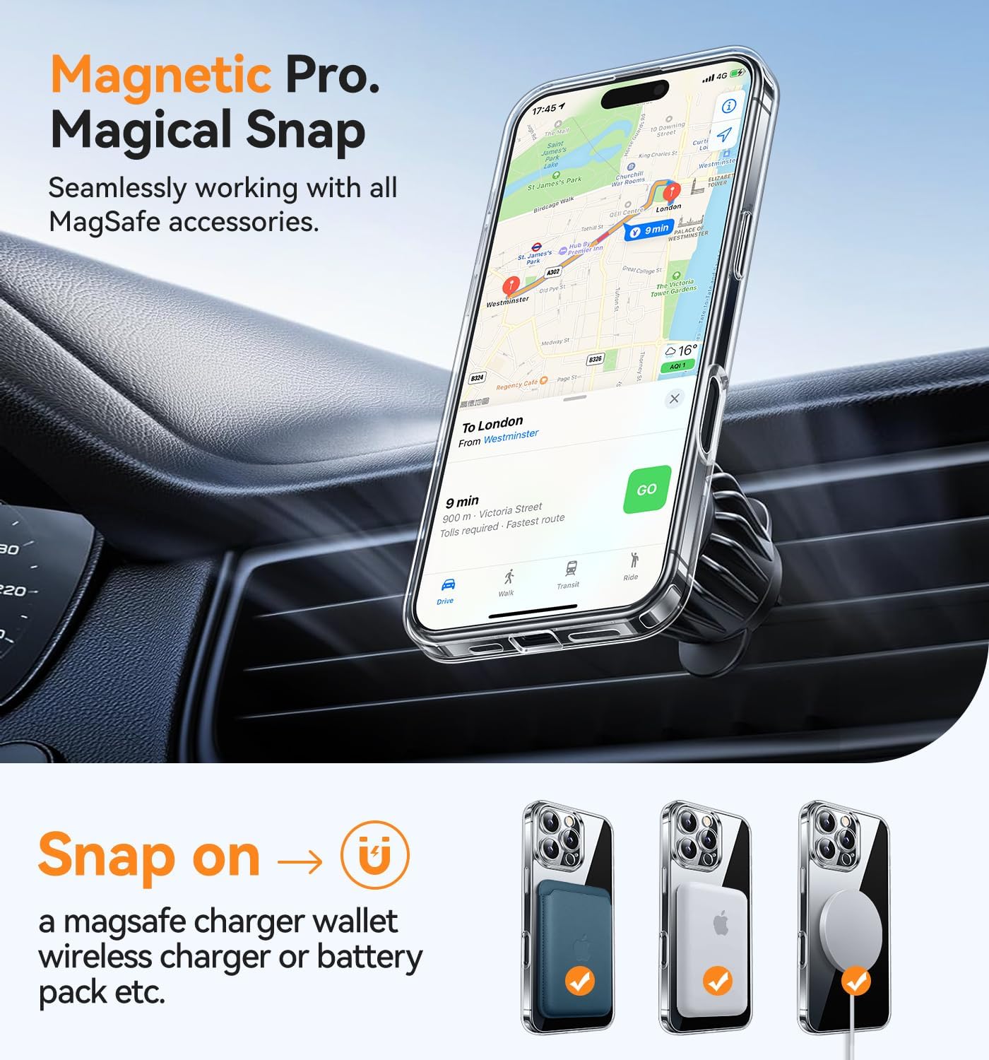 New Generation Clear Magsafe Edition Case - iPhone