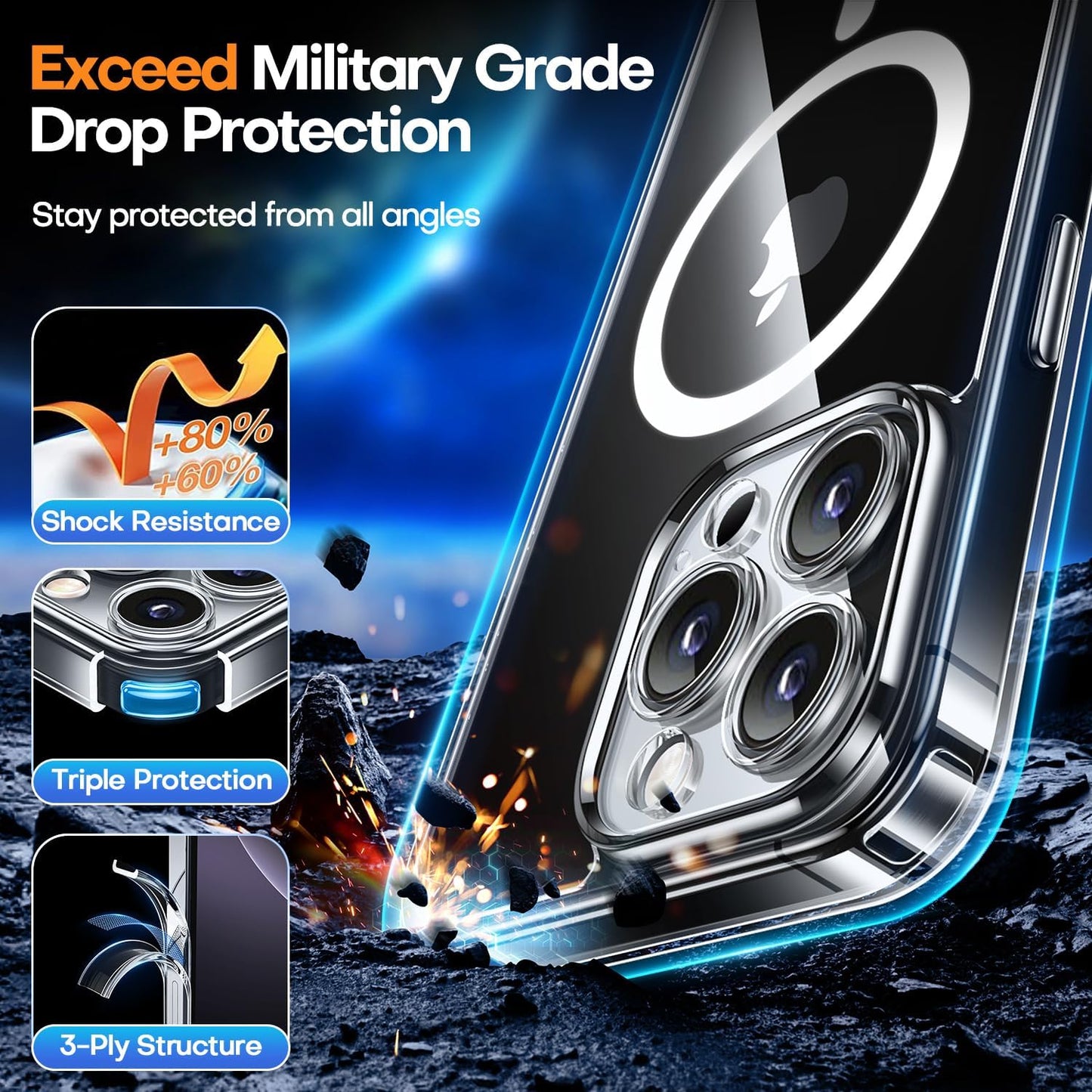 New Generation Clear Magsafe Edition Case - iPhone